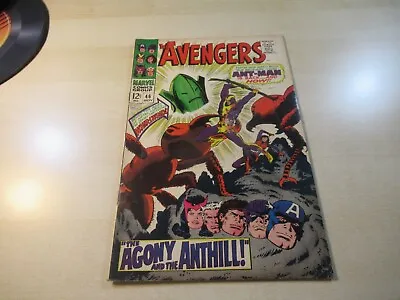Buy Avengers #46 Marvel Silver Age Ant-man Returns Mid Higher Grade 1967 • 47.97£