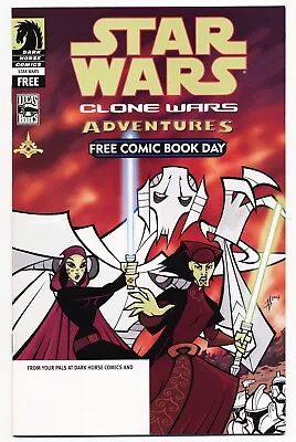 Buy Star Wars Clone Wars Adventures FCBD (2004, Dark Horse) 1st App General Grievous • 15.80£