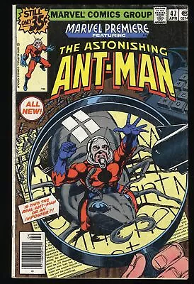 Buy Marvel Premiere #47 FN 6.0  1st Appearance Scott Lang Ant-Man! Marvel 1979 • 65.56£
