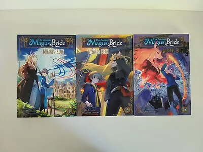 Buy Seven Seas Makoto Sanda Ancient Magus' Bride Wizard's Blue #1-3 English Manga • 20.02£