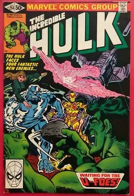 Buy Incredible Hulk (1980) #254 - Comic Book - From Marvel Comics • 48.76£