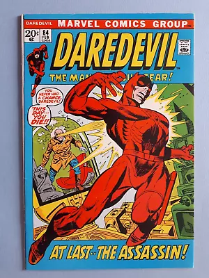 Buy Daredevil #84 - The Assassin - High Grade VF+ To VF/NM - Small Tear On Page 1 • 15£