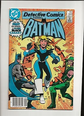 Buy Detective Comics  Batman #554 All New Black Canary  Newsstand Upc Code Dc • 7.94£