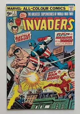 Buy The Invaders #3 (Marvel 1975) FN+ Condition Bronze Age Issue • 24.50£