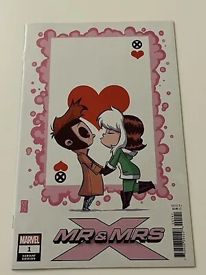 Buy MR & MRS X #1 Skottie Young Baby Variant Cover Marvel Comics  X-Men Gambit Rogue • 28£