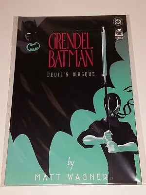 Buy Grendel Batman Devils Masque Vol 2 Dc Comics Comico Matt Wagner Tpb (paperback) • 6.99£