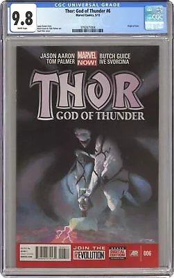 Buy Thor God Of Thunder #6 CGC 9.8 2013 3792871004 1st App. Knull • 111.93£