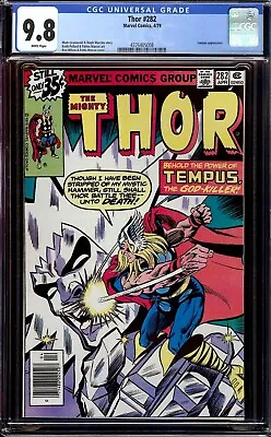 Buy Thor #282 CGC 9.8 NM/M...First Cameo Appearance Of The Time Keepers • 118.55£