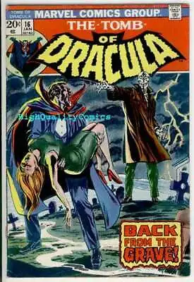 Buy TOMB Of DRACULA #16, VF-, Vampire, Grave, Wolfman, 1972, Gene Colan, Tom Palmer • 23.71£