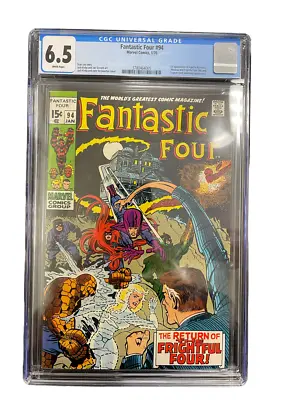 Buy Fantastic Four 94 CGC 6.5 1st Agatha Harkness • 175.89£