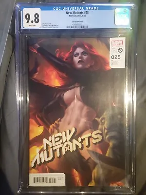 Buy New Mutants #25 / (1:50) Lau Variant / Cgc 9.8 • 86.97£