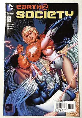 Buy Earth 2 Society #3 - 1:25 Variant - DC - Power Girl Vs Val Zod - NM • 39.83£