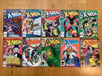 Buy UNCANNY X-MEN # 163 ,172,176-183 , 10 Issues, Marvel Comic • 50£