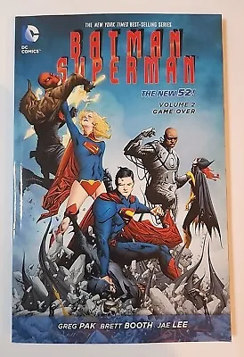 Buy Batman/Superman Vol. 2: Game Over The New 52 TPB DC Comic Book Graphic Novel • 6.35£