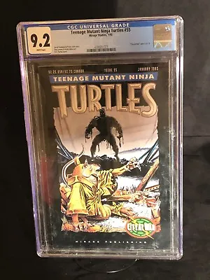 Buy Teenage Mutant Ninja Turtles #55 1993, City At War Part 6 Of 13, CGC 9.2 RARE!!! • 47.50£