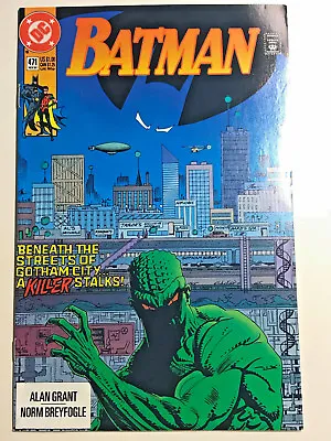 Buy Batman#471 Vf 1991 Killer Croc Dc Comics • 15.81£