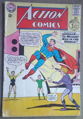 Buy Action Comics No.321 From 1965 .  Superman The Weakest Man In The World ! • 1.99£