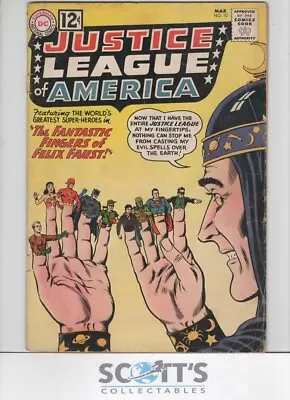 Buy JUSTICE LEAGUE OF AMERICA  #10   GD-     Cover Detached From Top Staple • 19£