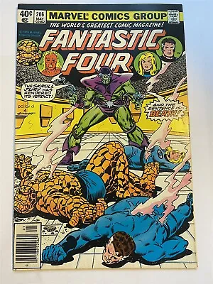 Buy FANTASTIC FOUR #206 Cents Marvel Comics 1979 NM • 13.95£