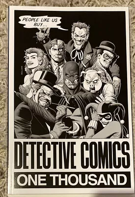 Buy Detective Comics #1000 Forbidden Planet Brian Bolland B&W Variant DC Comics 2019 • 24.99£