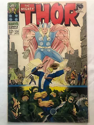Buy Mighty Thor  #138 March 1967 Vintage Silver Age Marvel Comics • 23.99£