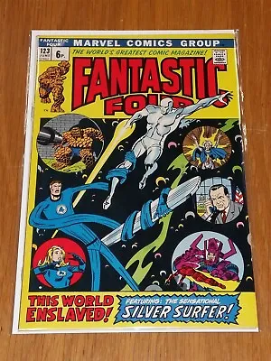 Buy Fantastic Four #123 Vf (8.0) June 1972 Silver Surfer Marvel Comics ** • 69.99£