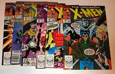 Buy Uncanny X-men #245-250 High Grade Run • 21.03£