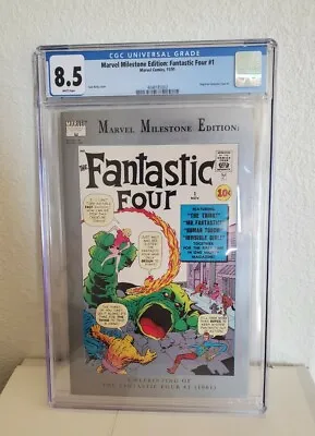 Buy Fantastic Four  #1    Marvel Milestone Edition Cgc 8.5 • 119.93£