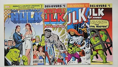 Buy Incredible Hulk True Believers 4 Issue Lot Wendigo 418 Tallos Marvel NM NM+ • 3.39£
