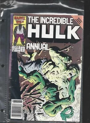 Buy Marvel  Comics The Incredible Hulk Annual #15 F/VF • 2.39£