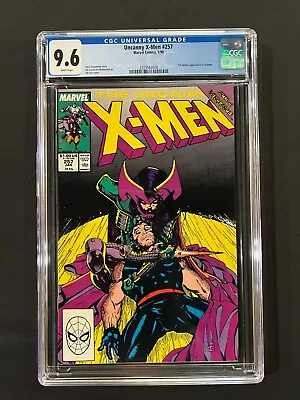 Buy Uncanny X-Men #257 CGC 9.6 (1989) - 1st Jubilee App In Costume • 39.52£
