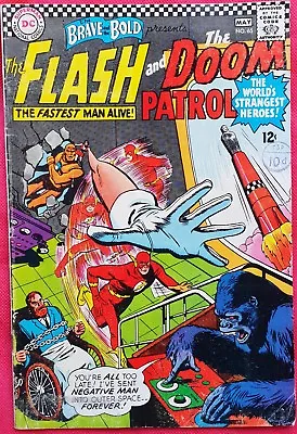 Buy Brave And The Bold 65 DC Silver Age 1967 Flash And Doom Patrol • 17.99£
