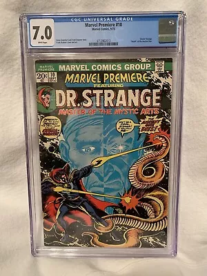 Buy Marvel Premiere #10 1973 CGC 7.0 1st Shuma Gorath, Dr. Strange 2 MCU Villain Key • 253.37£