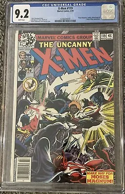 Buy X-MEN #119 CGC 9.2 White Pages • 52.23£