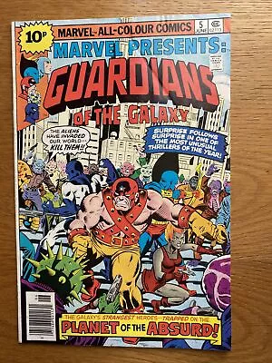 Buy Marvel Presents # 5  Guardians Of The Galaxy Marvel Comics  1976 • 10£