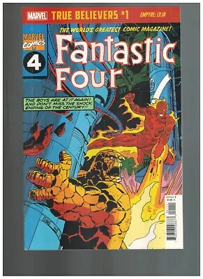 Buy True Believers: Fantastic Four #357 - Lyja Revealed!  VF/NM 2020 Marvel Comic • 2.33£