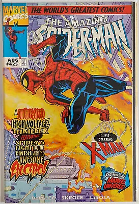 Buy Amazing Spider-Man #425 (08/1997) - Direct -  Electro-proof Suit NM - Marvel • 14.26£