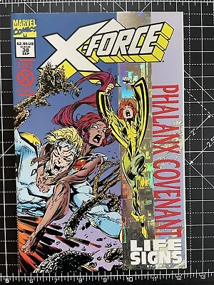Buy 💥❌💥 X-FORCE 38 1994 Marvel Comics High Grade Phalanx Covenant Part 2 FOIL • 10.75£