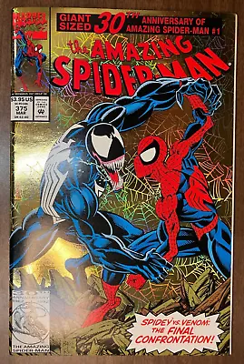 Buy Amazing Spider-Man #375 KEY 1st App. Ann Weying, 1st App. Carl Brock (NM) • 19.75£
