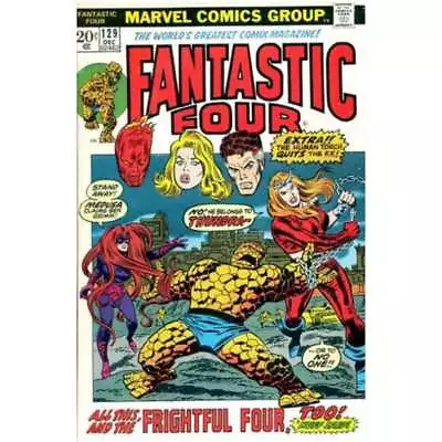Buy Fantastic Four (1961 Series) #129 In Very Fine Condition. Marvel Comics [q^ • 92.45£