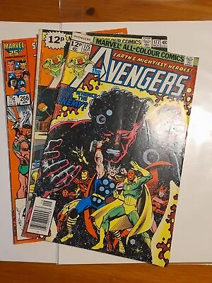 Buy The Avengers #175 #177 #266 1978/1986 Low Grade Readers 3 X Comics • 9.99£