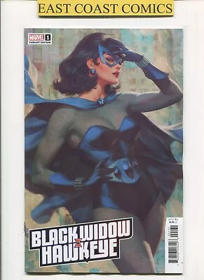 Buy Black Widow And Hawkeye #1 Artgerm Black Widow Variant - Marvel • 3.95£