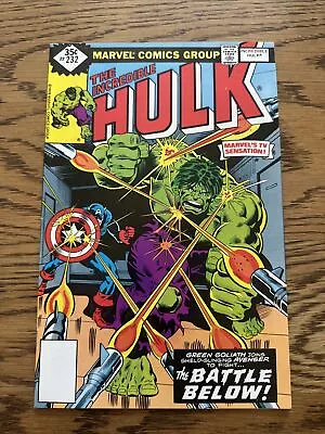 Buy Incredible Hulk  #232 (Marvel 1979) Captain America  Falcon Moonstone! NM/VF • 11.18£