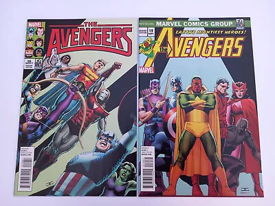 Buy Marvel Comics Avengers #19 X 2 Skottie Cassaday Variants (2013) • 5.99£