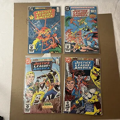 Buy Lot Of 4 Justice League Of America (1960 Series) #231 #232 #233 #235 • 8.79£