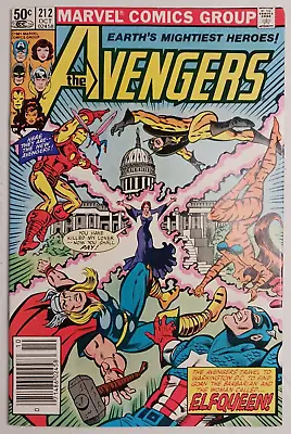 Buy The Avengers #212 ~ Marvel Comics 1981 ~ NEWSSTAND EDITION ~ NICE COPY & PAGES • 7.92£