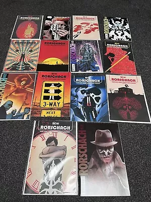Buy Rorschach 1-12 Tom King 14 Comics Watchmen Complete • 30£