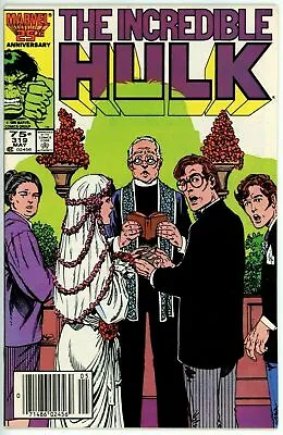 Buy Incredible Hulk #319 (1962) - 8.0 VF *Member Of The Wedding* Newsstand • 3.95£