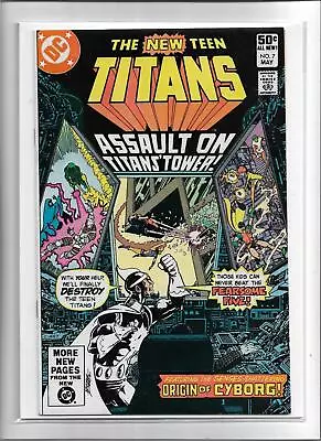 Buy The New Teen Titans #7 1981 Near Mint 9.4 4443 Cyborg Star Fire Robin • 11.95£