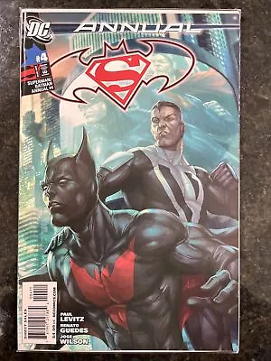 Buy Superman Batman Annual 4 1st Appearance Batman Beyond In Dcu Artgerm Cover 2010 • 35.86£